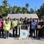 在太平洋中部，有一所以“中國中鐵”命名的小學(xué)