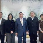 張雁會長會見韓國預拌混凝土工業(yè)協(xié)同組合聯(lián)合會裴照雄會長，共拓中韓產(chǎn)業(yè)交流與合作新空間