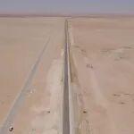 非洲首條沙漠重載鐵路軌道鋪通