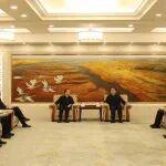 王衛(wèi)中帶隊拜會東營市委書記滿慎剛