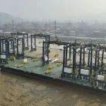 實力！三一12臺自動化RTG順利到港