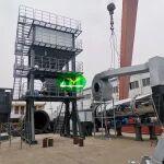 2026開年實拍！首套出口1500型瀝青拌合站會裝后發(fā)貨現(xiàn)場直擊！