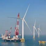 全球首臺！中鐵大橋局“大橋海風”號圓滿完成20兆瓦海上風機安裝