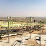 滿眼極光綠！中聯(lián)重科塔機擎動迪拜城市天際線