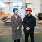 蔣芳菊調(diào)研經(jīng)開區(qū)重點(diǎn)企業(yè)生產(chǎn)經(jīng)營(yíng)情況并開展走訪服務(wù)