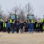 新年捷報丨晉工新能源電動裝載機批量交付寧夏大型煤礦！