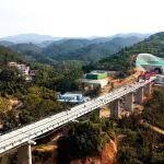 最后一梁落定！柳梧鐵路LWZQ-6標(biāo)段T梁架設(shè)任務(wù)圓滿收官
