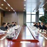 朱可炳與寧德時代董事長曾毓群舉行工作會談