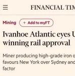 艾芬豪大西洋公司（Ivanhoe Atlantic）放棄在澳大利亞證券交易所（ASX）上市的計劃，并轉(zhuǎn)向美國上市