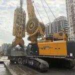 穩(wěn)保施工！徐工地下連續(xù)墻液壓抓斗攻克東南亞復雜工況