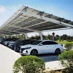 “綠色福利”來(lái)了！光伏車(chē)棚全新投用