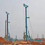 刷新“進(jìn)度條”、構(gòu)筑新地標(biāo)！山河智能旋挖集群助力長沙奧體中心建設(shè)