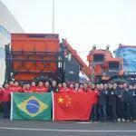 國(guó)產(chǎn)高端鮮食（制種）玉米收獲機(jī)首次出口海外