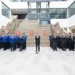 山東重工集團(tuán)舉行海外市場連線慰問新春團(tuán)拜活動(dòng)