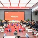 長沙經(jīng)開區(qū)黨工委副書記、管委會主任蔣紅波率隊赴鐵建重工調(diào)研座談