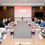 中集車輛董事長兼CEO李貴平率隊拜訪中國南山總經(jīng)理舒謙