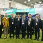 協(xié)會(huì)會(huì)長(zhǎng)蘇子孟一行到訪山河智能CONEXPO 2026展位