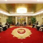 陳建光會(huì)見(jiàn)交通銀行（香港）董事長(zhǎng)一行