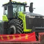 中聯(lián)重科全球最大馬力拖拉機首發(fā)海外高端市場