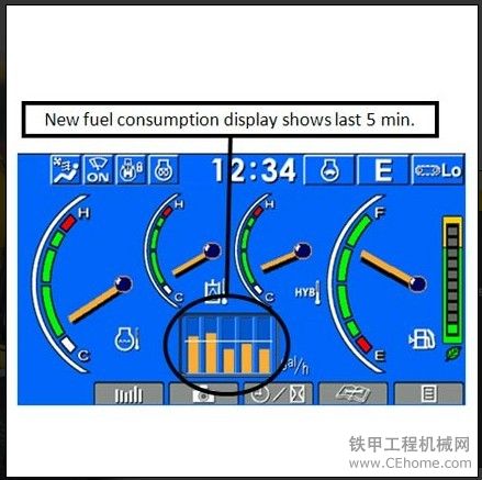 小松HB215LC-8混合動力挖掘機