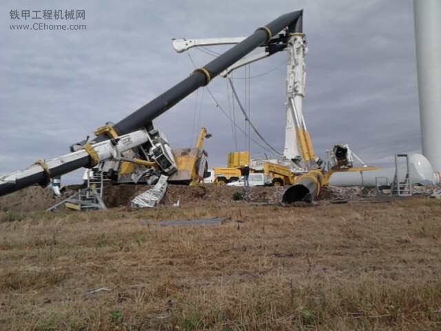 全球最強(qiáng)風(fēng)電安裝專家——LIEBHERR LTM11200 LOCAR 巴西折翼