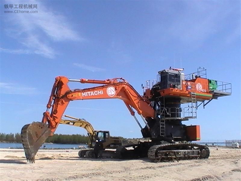 日立ZX870LCH-3海岸上挖掘機