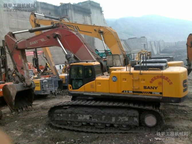 宜宾向家坝水电站的大挖和我的小360！！！！