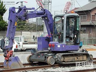 路轨专用的电驱小松PC50W