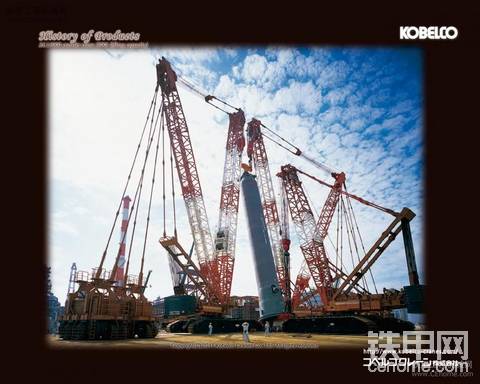 奉上神鋼挖掘機(jī)壁紙