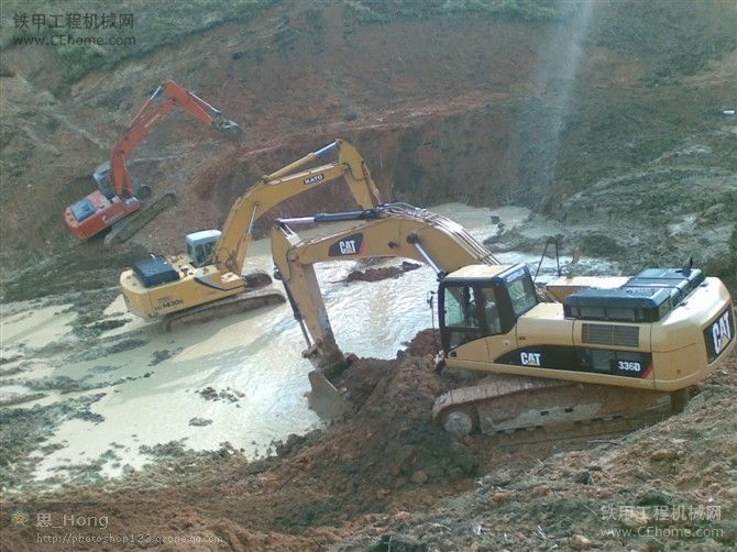 我的挖機(jī)2011年所到過工地的干活照(人生中的第一臺機(jī)到第三臺)