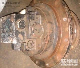 今天收了个山河智能50行走康姆二手马达