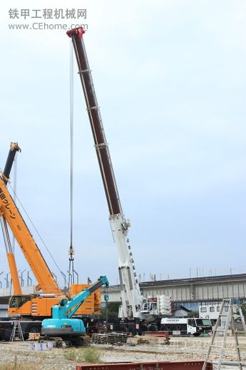 北陸新幹線PC架設(shè)＠富山県小矢部市水牧付近