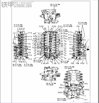 小松PC200--8分配阀详解