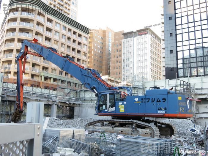 日本都內(nèi)拆卸工地