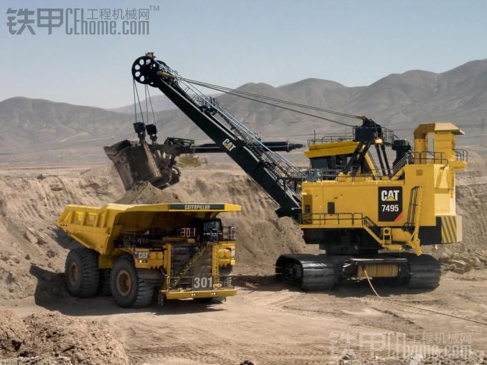 CAT 797F VS CAT 7495