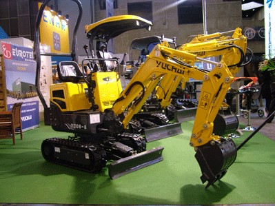 Intermat2012：玉柴推出电动挖掘机YC08-8