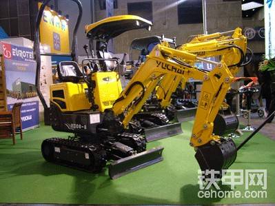 Intermat2012：玉柴推出電動挖掘機YC08-8