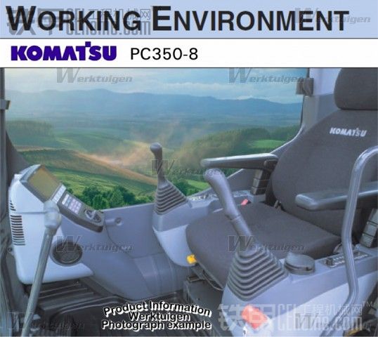 小松PC350-8挖掘機圖片
