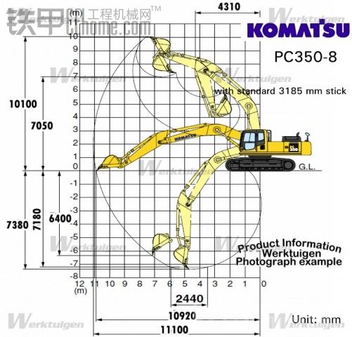 小松PC350-8挖掘機圖片