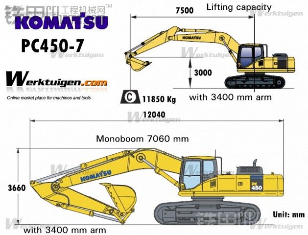小松PC450-7挖掘機(jī)