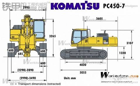 小松PC450-7挖掘机