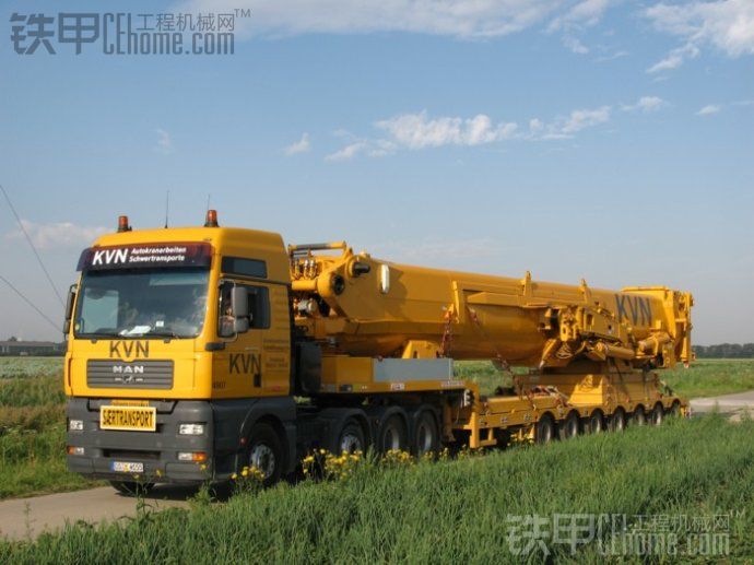 LIEBHERR LTM11200 組裝全過程