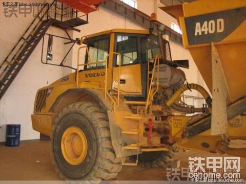 圖說：沃爾沃A40D鉸卡