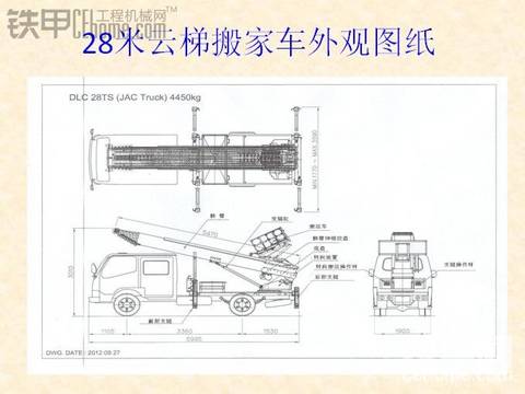 28M進(jìn)口云梯起重搬運(yùn)車