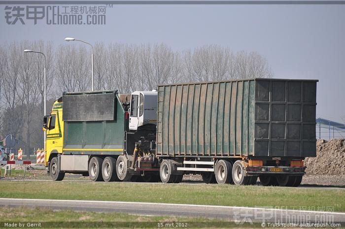 帥氣的VOLVO FH 16 700拖車