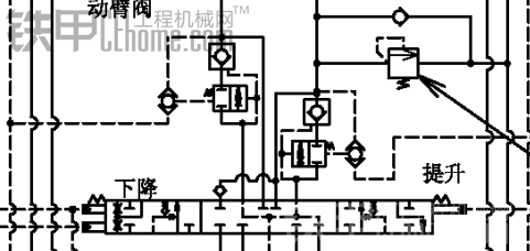 两位两通阀，弹簧腔的油能经过梭阀泄掉吗