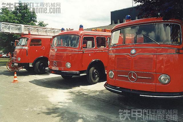 60年代的“道依茨”消防車。