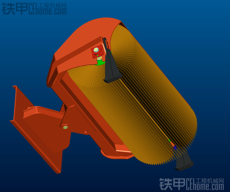 滑移斜角清掃器