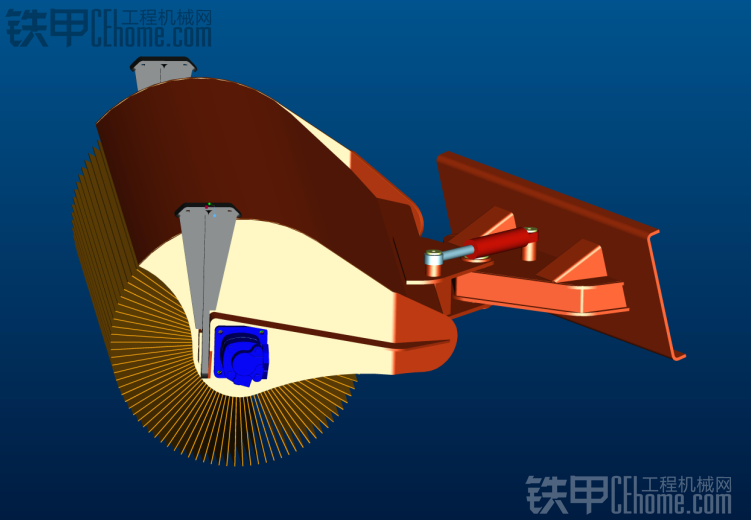 滑移斜角清掃器