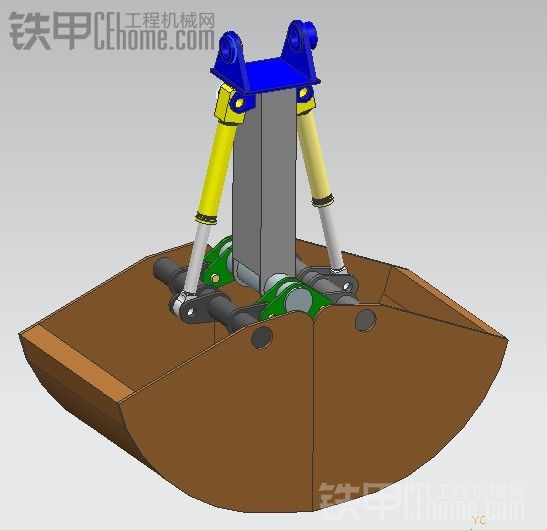 自己做的几个铲斗 大家给点意见